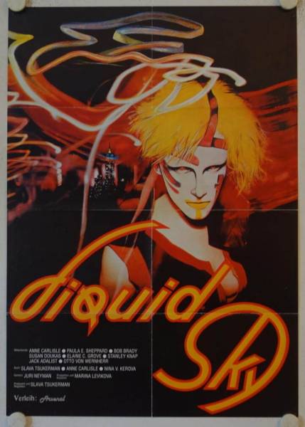 Liquid Sky originales deutsches Filmplakat